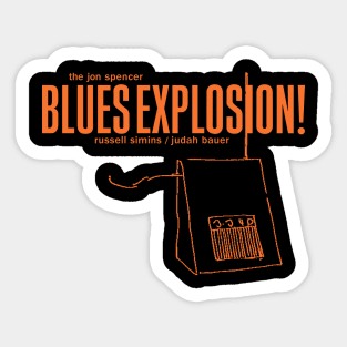 The Jon Spencer Blues Explosion Sticker